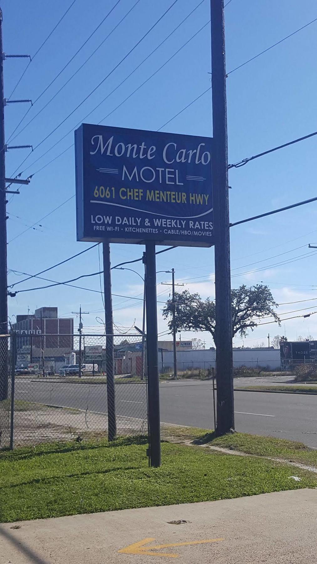 Monte Carlo Motel Новый Орлеан Экстерьер фото